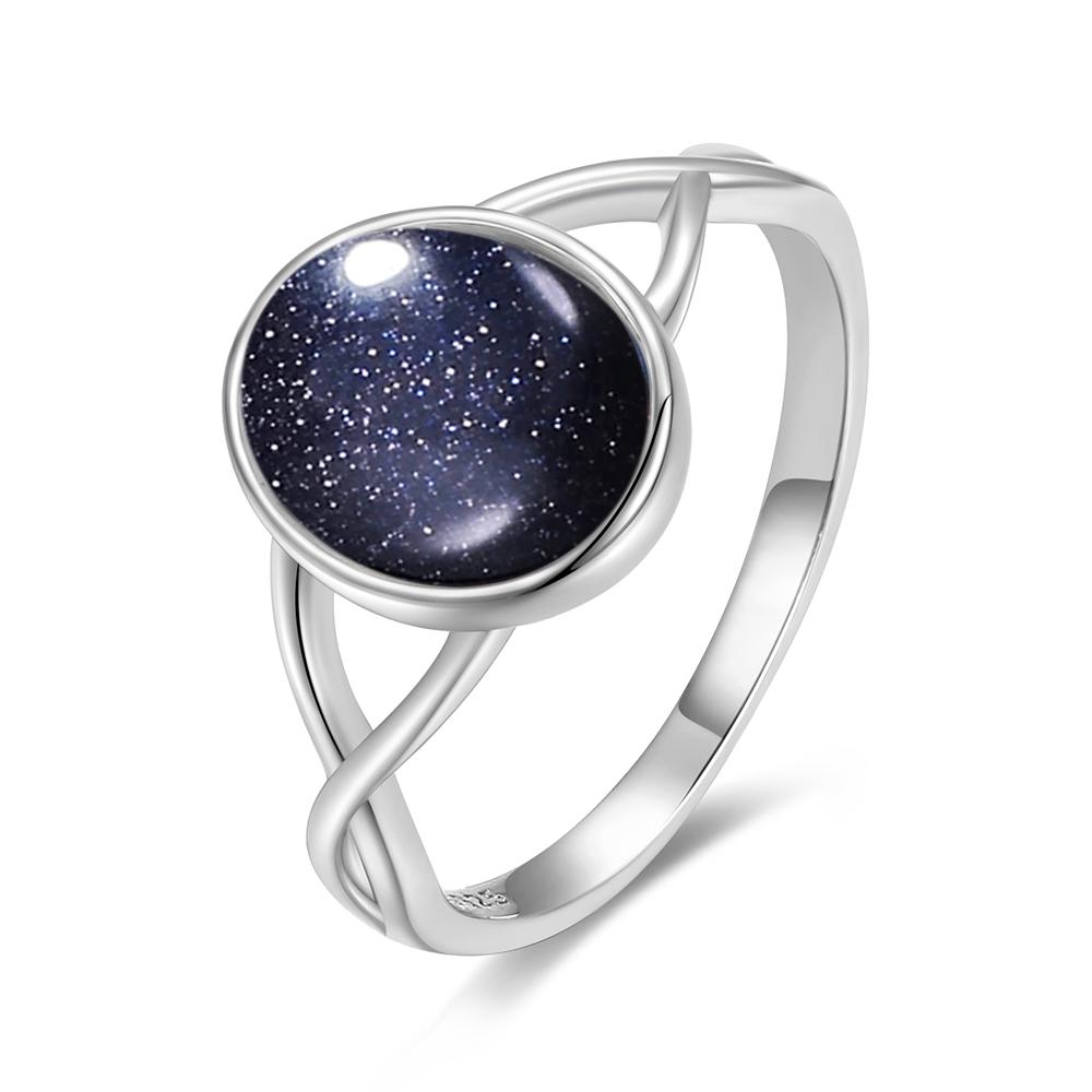 Кольца из стерлингового серебра 925 пробы с натуральными камнями Аметист Простое фиолетовое овальное кольцо 8*10 мм Изящные украшения Подарки для подруг Женщинам