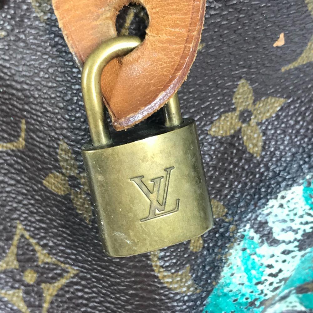 Louis Vuitton M48610 Сумка Speedy30 Monogram Rose MonogramCanvas Коричневый/розовый