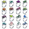 1Pcs Fashion Ring Simple Children's Princess Cartoon Cute Animal Temperature Change Ring