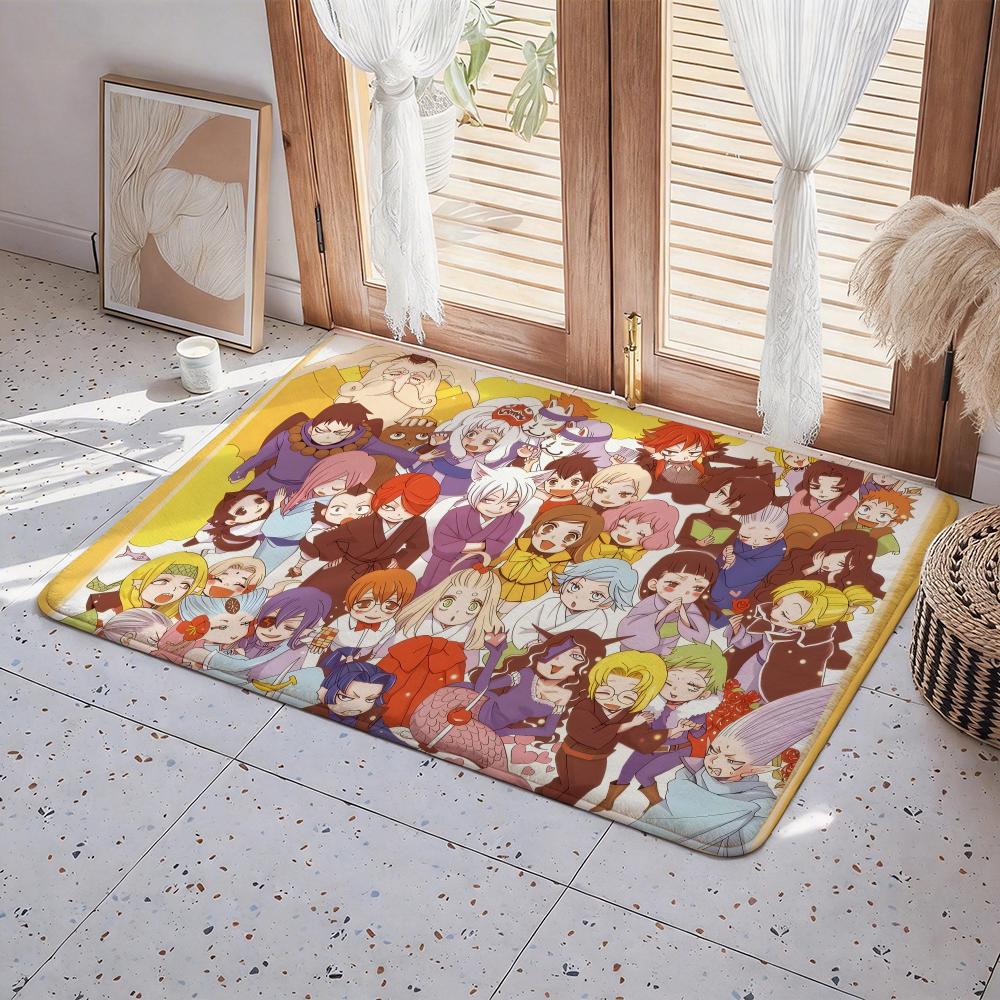 Anime Love K Kamisama K Kiss Floor Mat Eco  Flannel Doormat Non Slip Odorless Indoor Floor Rug Soft Short Plush Home Mat