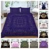 Duvet Cover Set Bohemian Quilt Cover Unique Design Home Bed 3D Queen Size Bedding Boy Girl Bedding Cover Set