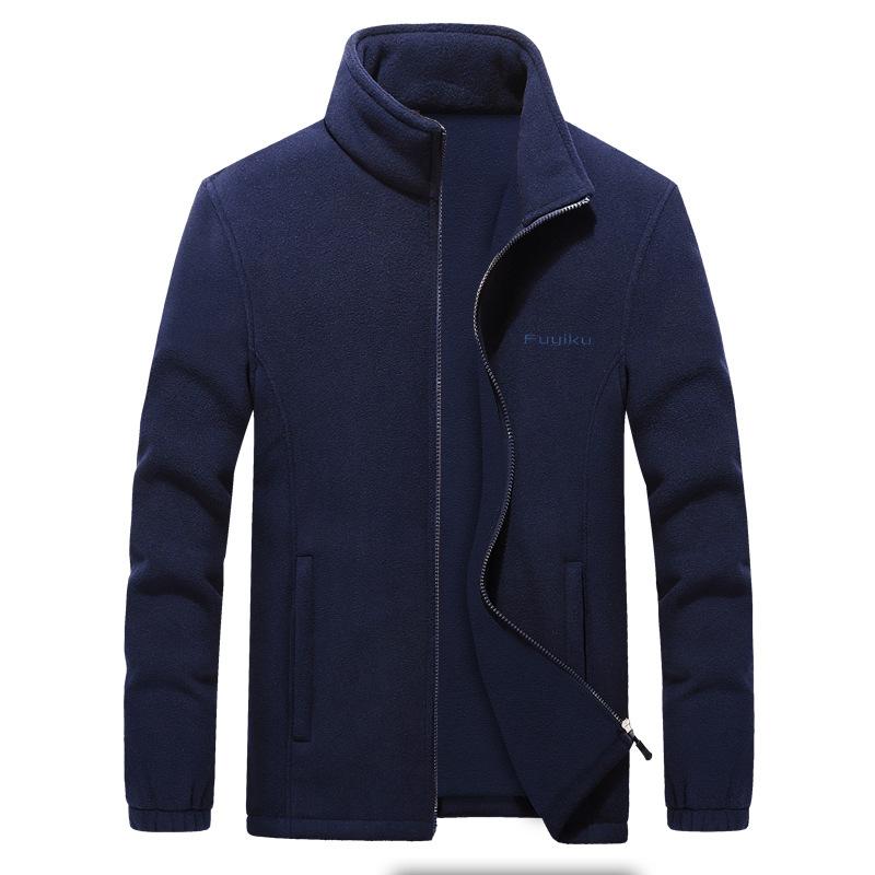 Мужские флисовые куртки Softshell больших размеров, мужские теплые толстовки, термопальто, ветровки, спортивная одежда