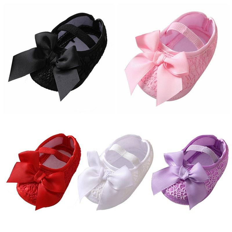 2 шт./компл., милые детские туфли с бантом для маленьких девочек, нескользящая обувь принцессы с мягкой подошвой, комплект с повязкой на голову