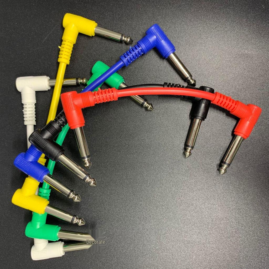 15/30cm Shielded Noise Reduction Guitar/Bass Pedal Patch Cable