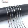 Link Chain Stainless Steel Necklaces  Jewelry Gifts Never Fade Off Color 50CM With Lobster Clasp