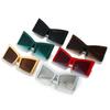 2024 Summer Cool Sunglasses Brand Luxury Women Custom Logo Gradient Flat Large Square Oversize Y2k Half Frame Sunglasses