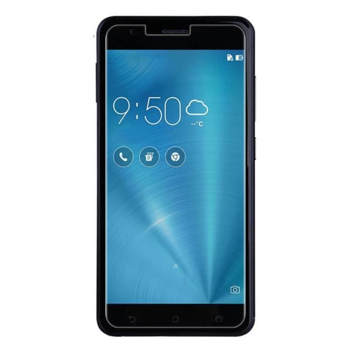 Закаленное стекло ASUS ZENFONE 3 ZOOM S ZE553KL 5,5" - Сверхпрочная защитная пленка для экрана Phonillico®