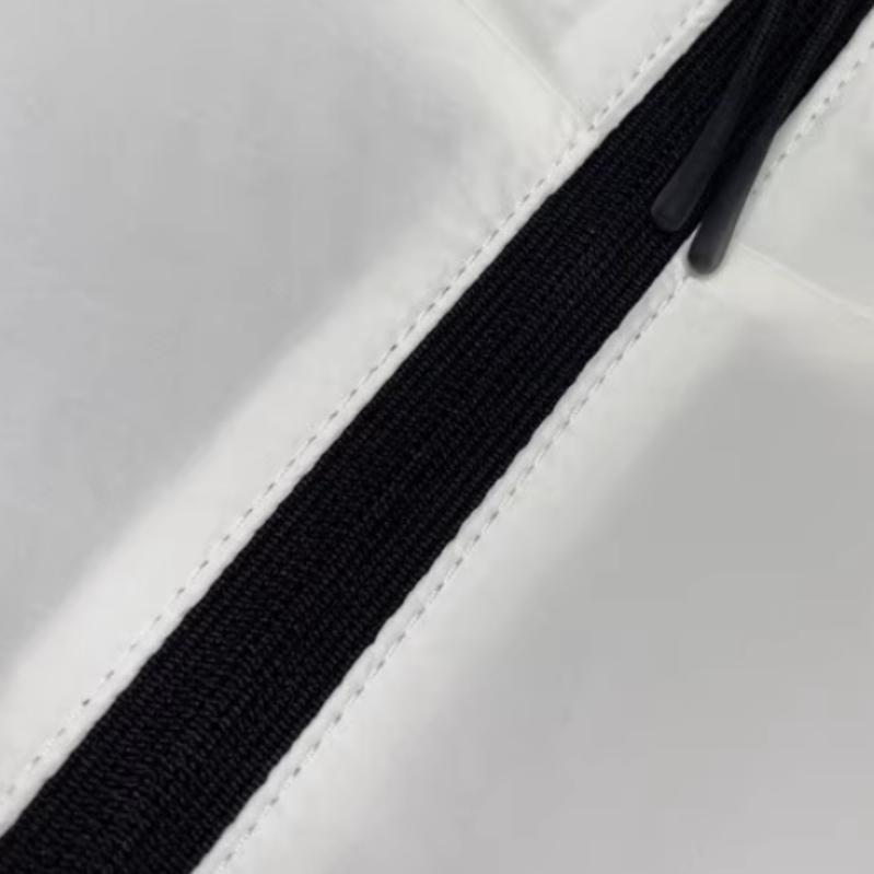 adidas Спортивный стиль Повседневная Быстросохнущая Куртка с капюшоном Универсальная Мужская куртка Белая KC6011