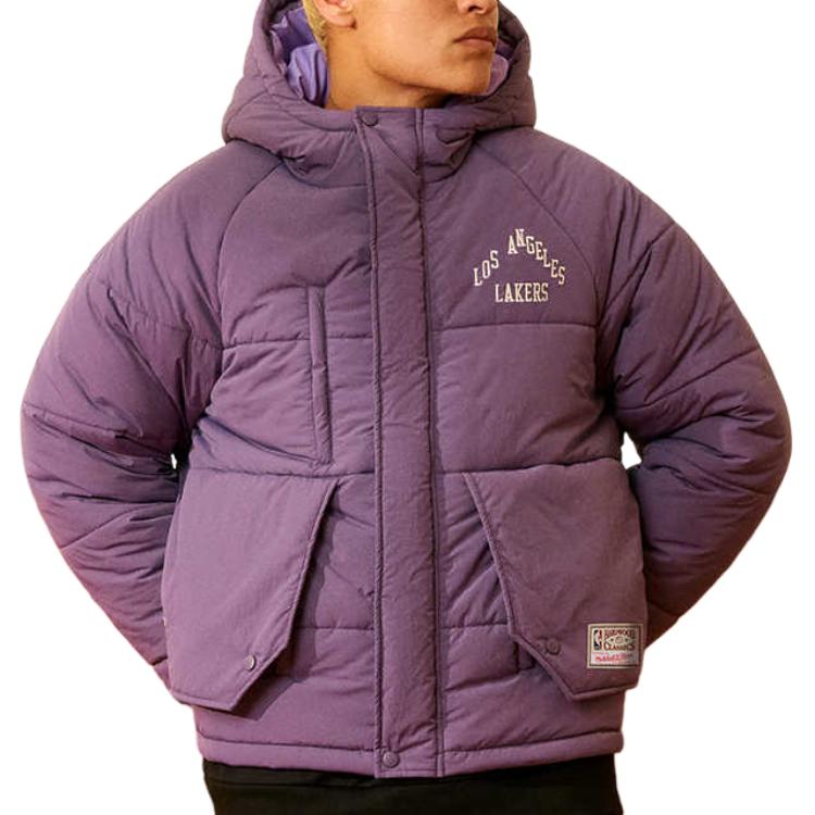 Mitchell Ness Пуховик Унисекс Фиолетовый NBAPJ0005LAL500