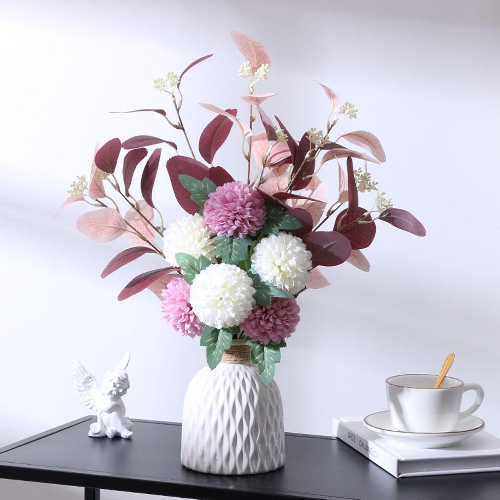 Wedding Nordic Bouquet Hydrangea Artificial Flowers Silk Flower Fake Flowers Chrysanthemum Ball