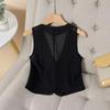 2025 Women's V-Neck Mesh Slimming Summer Vest