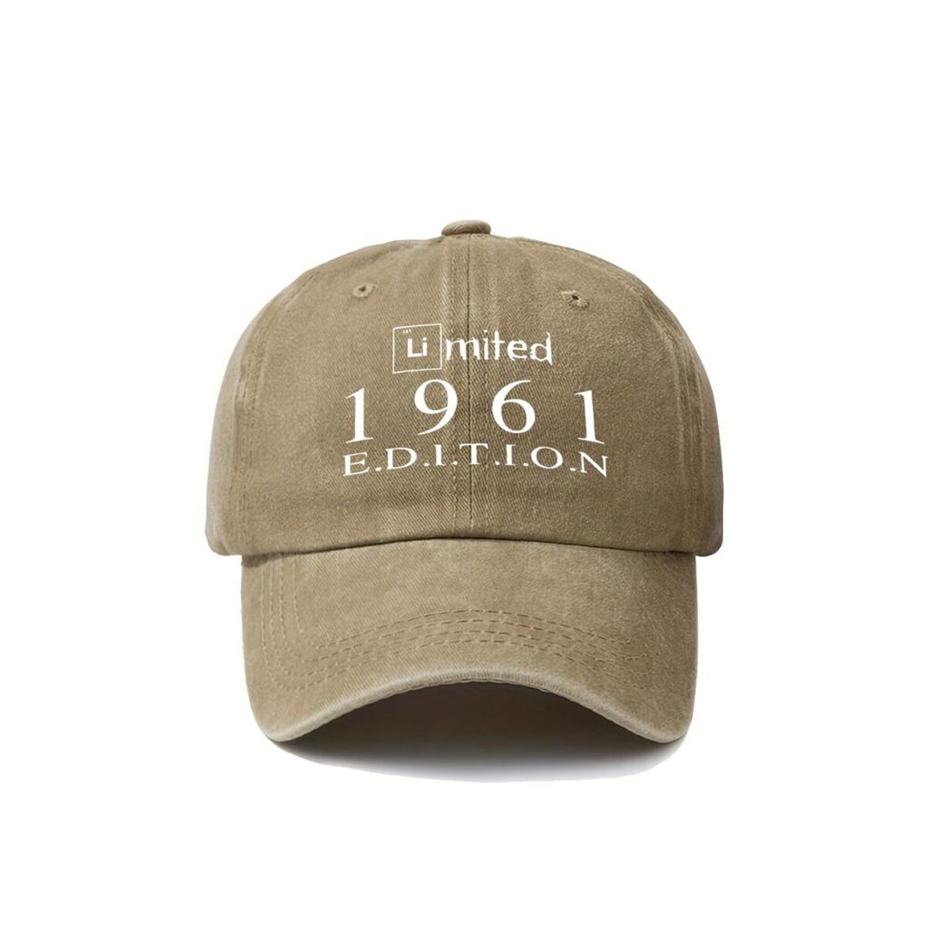 Limited Edition Unisex Adjustable Outdoor Driving Cap with Printed Washed Distressed Baseball Hat