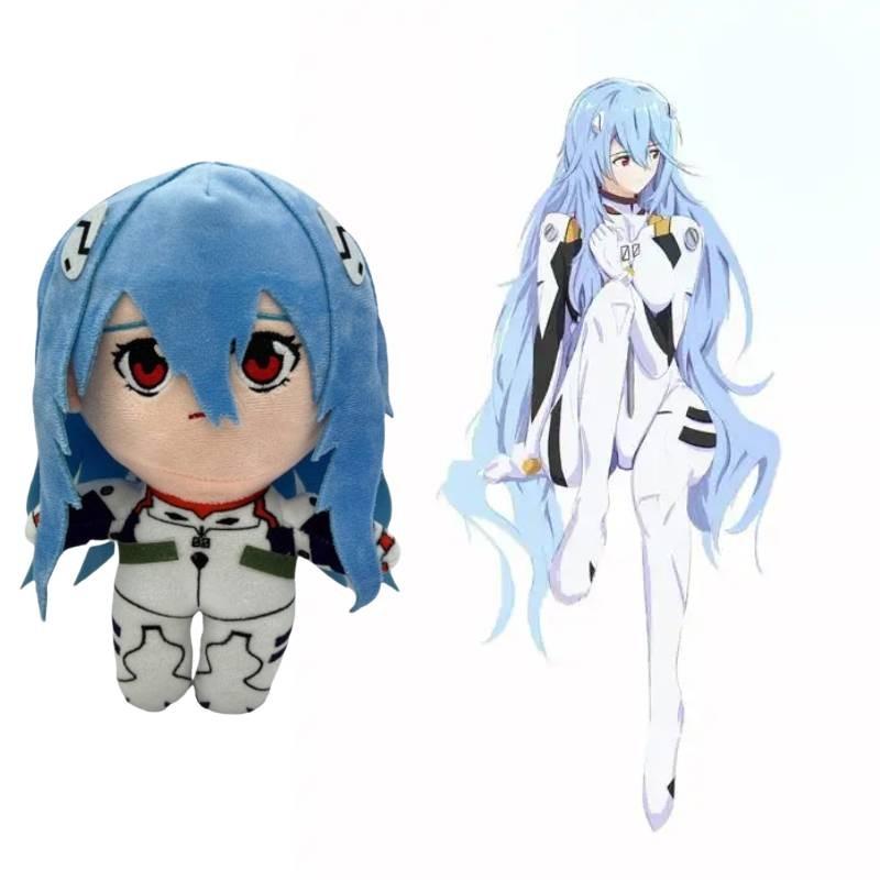 Плюшевая игрушка Аянами Рей из Neon Genesis Evangelion с наполнителем из полипропиленового хлопка для фанатов аниме