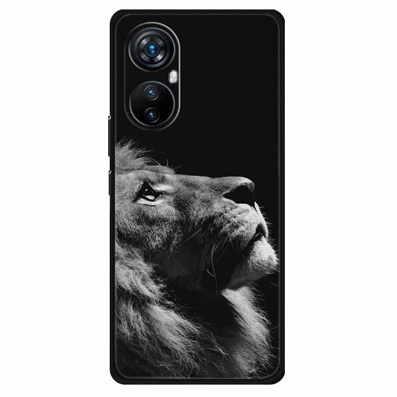 Чехол для Blackview A200 Pro Модный Силиконовый Черный Окрашенный ТПУ Мягкий Чехол для Телефона для Blackview A 200 Pro 6.67 Защитный A200Pro