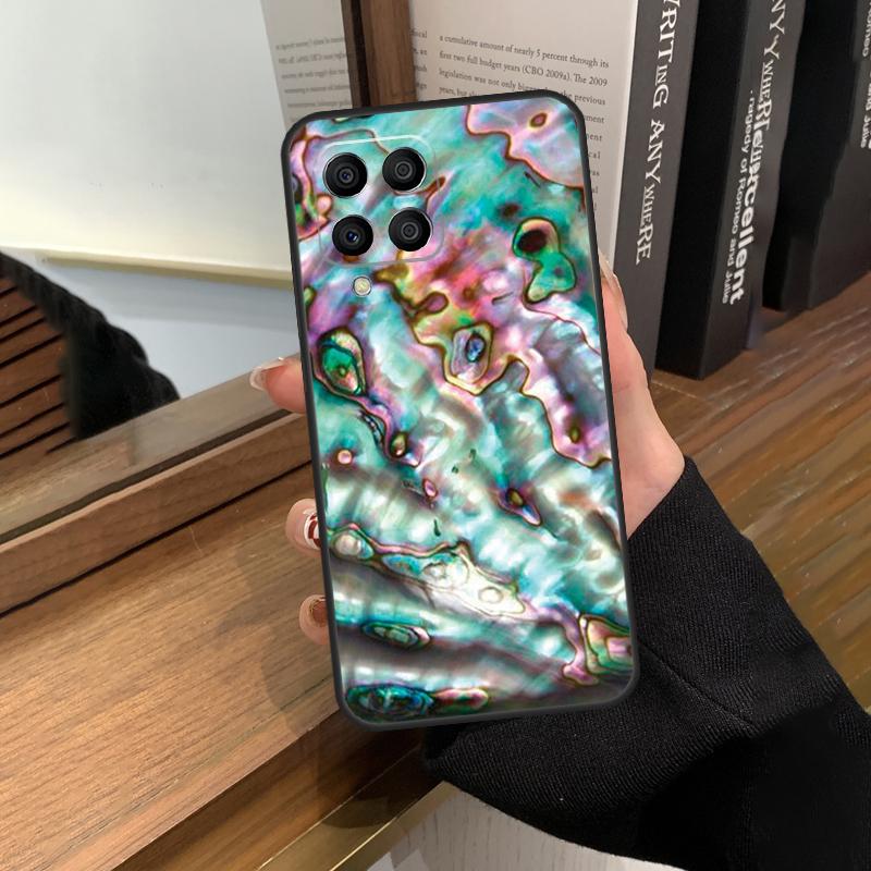 Чехол из раковины абалона для Samsung Galaxy M12 M22 M32 M52 M13 M23 M33 M53 M20 M21 M31 M51 M14 M34 M54 M30s