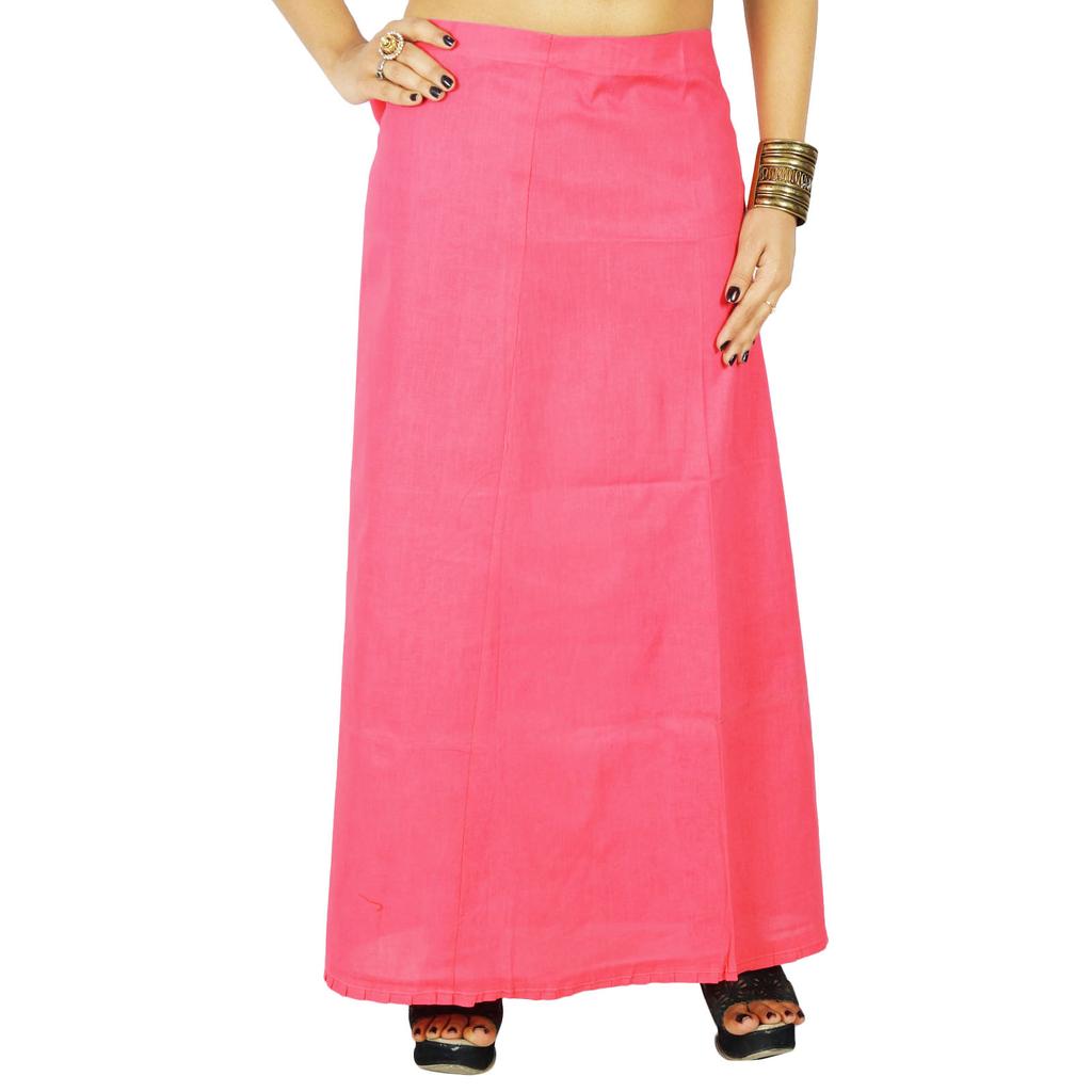 Твердым хлопком Болливуда сшитая Инскирд подкладка индийской юбки для сари