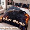 Custom Name Text 3Pcs Bedding Set Dead by Daylight Duvet Cover And Two Pillowcases