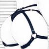 Женский сексуальный кожаный (ПУ) ремень-шлейка BDSM Нижнее белье Готический Эротический костюм Фетиш Бэбидолл Нижнее белье Пояс-чулок
