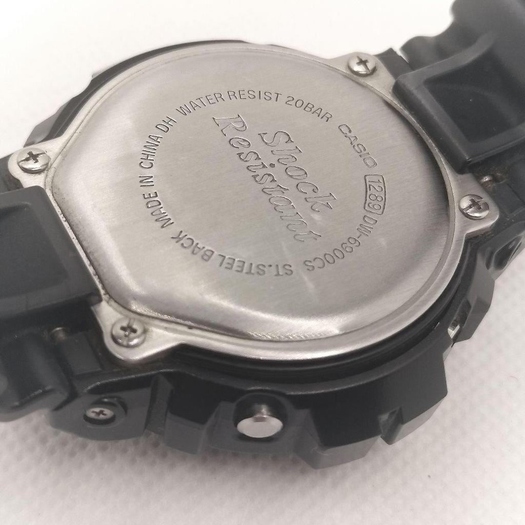 Used [New Battery] G-SHOCK Men's Watch Crazy Colors First Model DW-6900CS