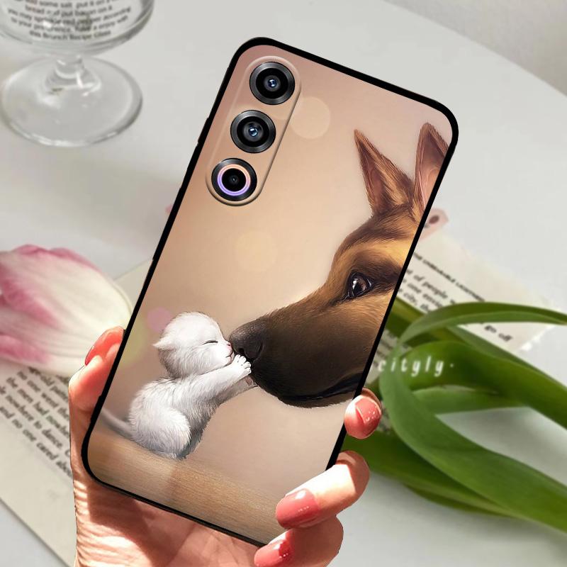 Чехол для Meizu 21 Note 5G Мраморный Ударопрочный Мягкий ТПУ Силиконовый Чехол для Телефона Для Meizu 17 18 Pro Funda Capa Модный Милый Мультяшный