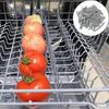 100 шт. Защитные колпачки для корзины посудомоечной машины, наконечники на зубцы, защита проволочной резьбы, круглые торцевые заглушки для кухонных прокладок, крепеж, уплотнение