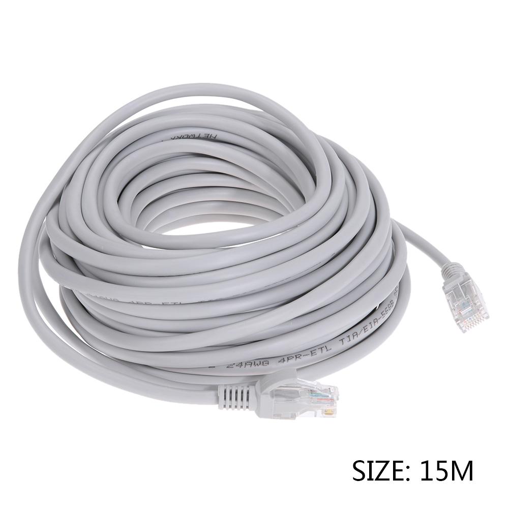 Cable Ethernet De Alta Velocidad Cat5e RJ45 Cable De Red LAN Enrutador De Ordenador Patch Cord 1M//1.5M/5M/10M/15M/20M/30M/50M