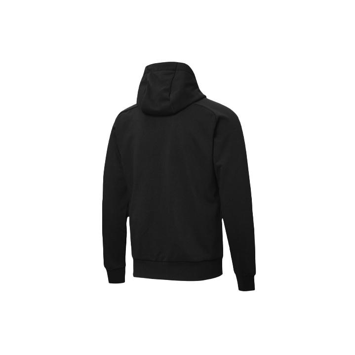 Puma Active Logo Print Повседневная спортивная толстовка с капюшоном Мужские топы Черный 582682-01