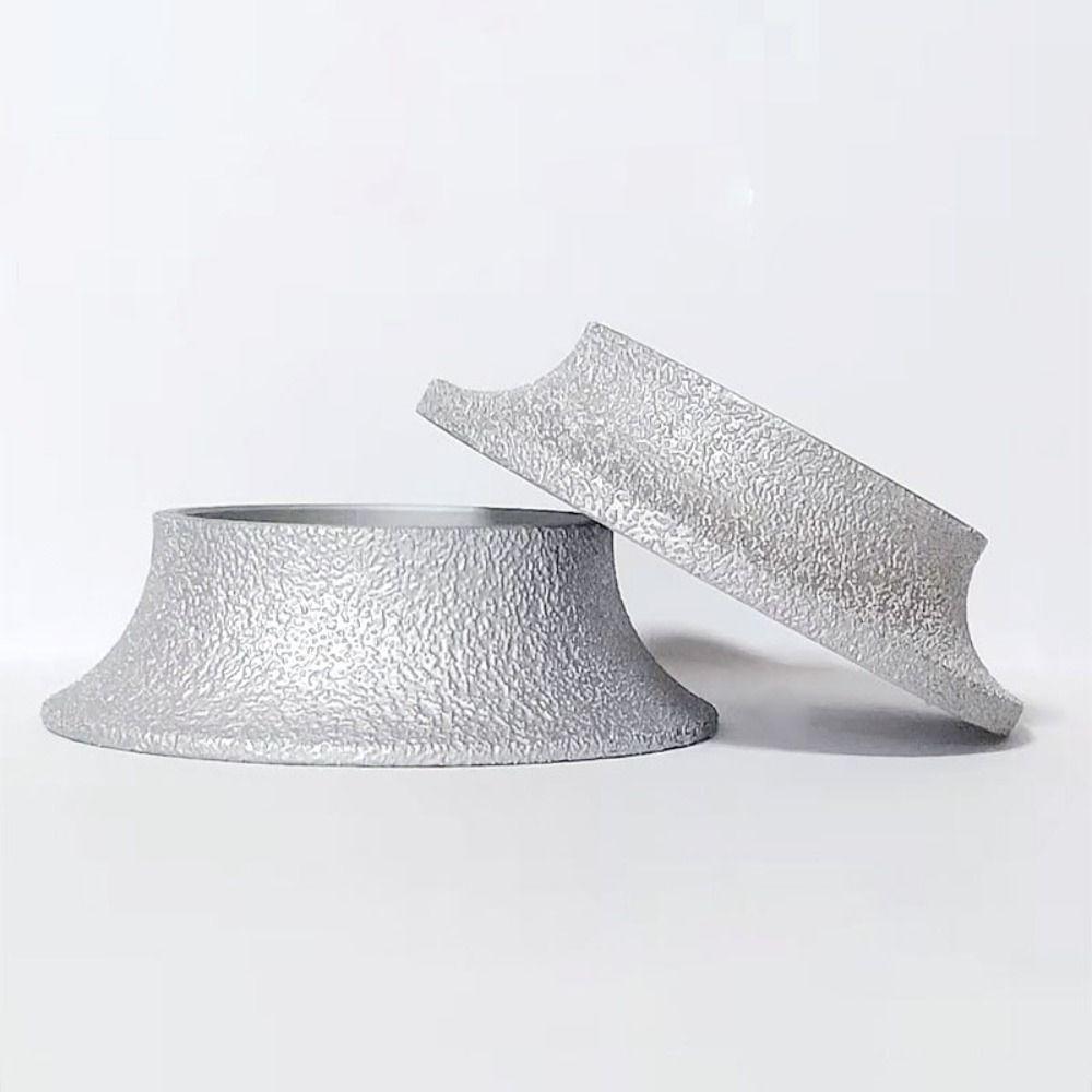 Шлифовальный круг из эмериума с посадочным отверстием Круглый Форма Полубульносовый край Колесо для резки плитки