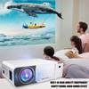 Мини портативный HD проектор 1280 x 720 домашний кинотеатр медиаплеер