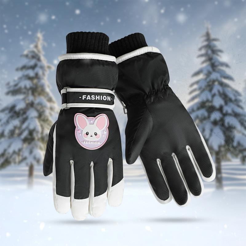 Winter Outdoor Child Full Palm Touch Screen WindProof Waterproof Keep Warm Ski Gloves