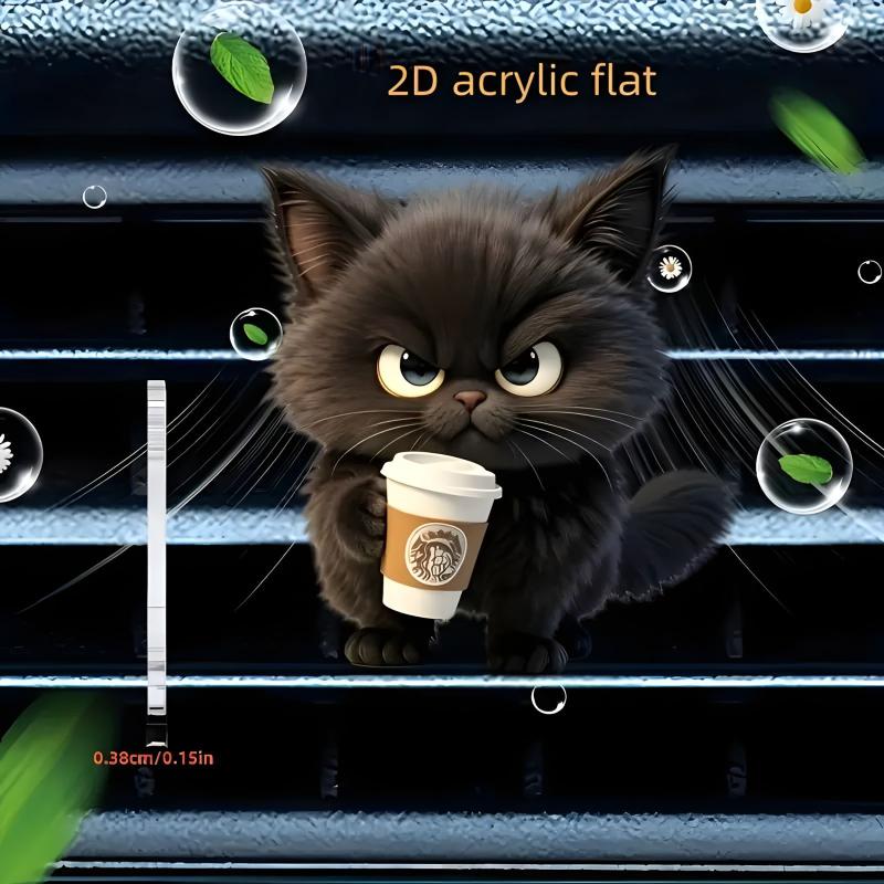 Автомобильный дефлектор вентиляции Клипсы для духов 2D Освежитель воздуха Диффузор Кондиционирование Ароматерапия Клипса для духов Украшение салона автомобиля