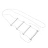 Bed Ladder Assist Luminous Portable Universal Handle Grip White Bed Ladder Rope for Elderly