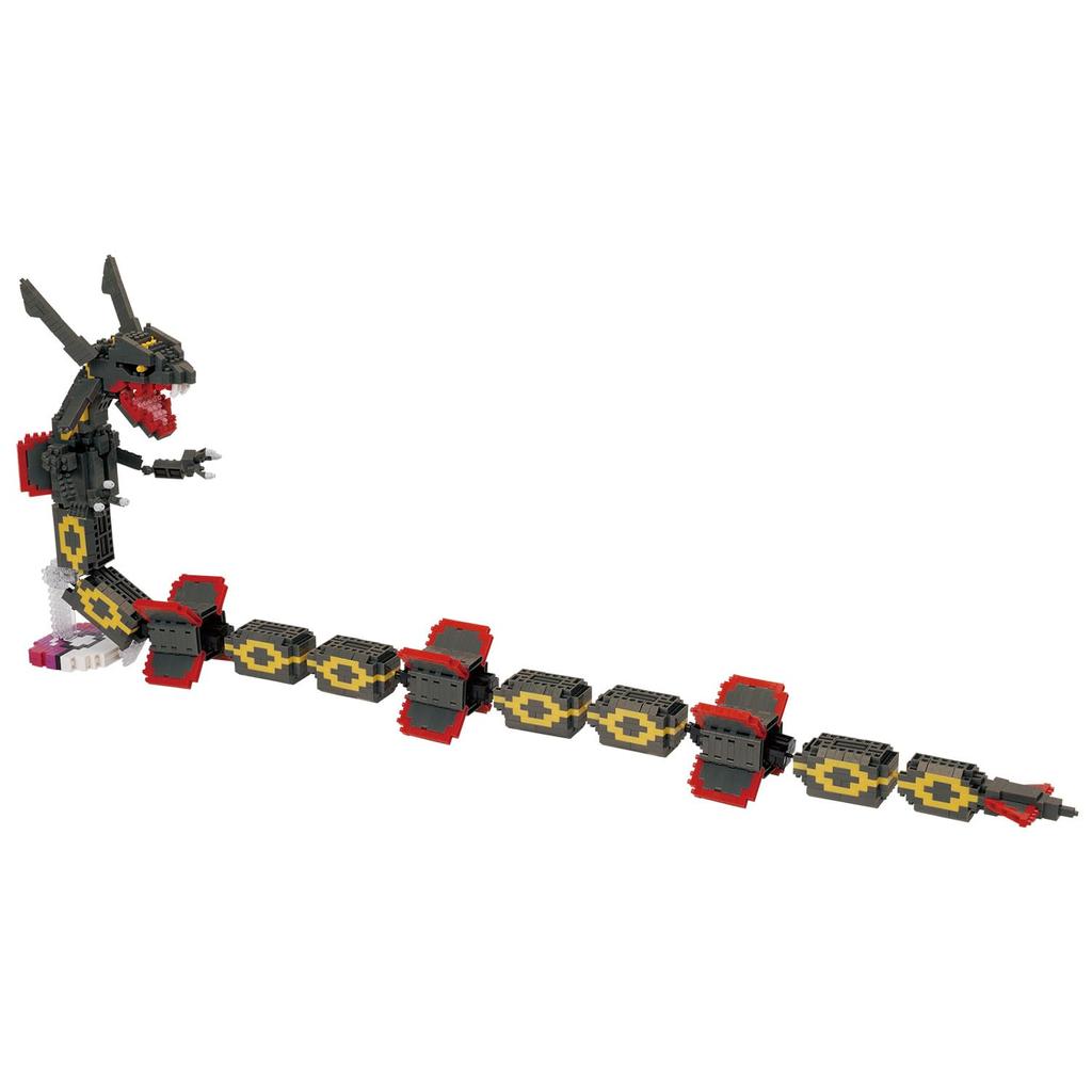 Kawada Nanoblock Pocket Monster Black Rayquaza Extreme 7 x 42 x 21 см от 12 лет и старше Интерьер Хобби DXNBPM_104 NBPM_104