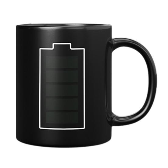 330 мл керамическая кружка с изменением цвета, термометр в форме сердца, лампочка для мозга, кружка для кофе, чая, температура цвета