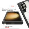 Гибридный прочный защитный чехол для Samsung Galaxy S24 Ultra Case S24 + противоударный бампер Прозрачный кристалл задняя крышка S24 Plus Funda