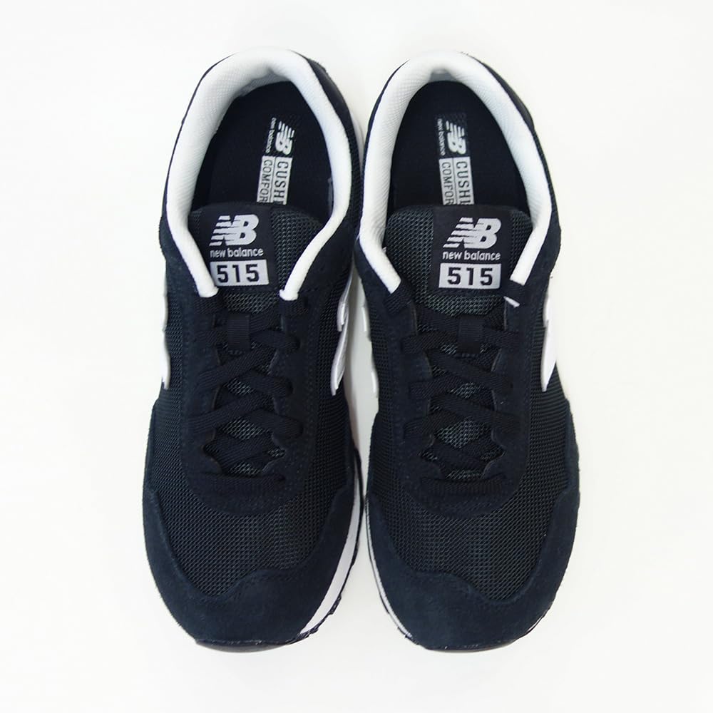 New Balance Мужские кроссовки 515 ML515 Lifestyle - Ретро-кроссовки для бега Черные 26,0 см