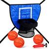Foldable Trampoline Basketball Hoop Kit Safety Portable Basketball Hoop Toys  Sport Games