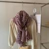 Autumn and Winter Cotton and Linen Scarf Women's Artistic Retro Shawl Casual and Elegant Scarf