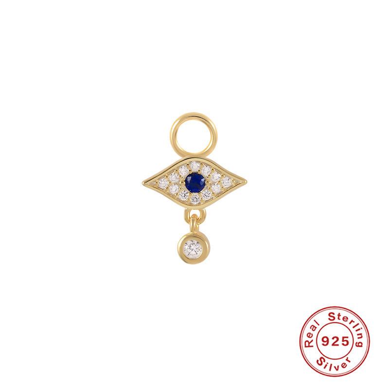 Серьги-шармы из стерлингового серебра S925, подвеска-шарм, серьги-подвески, аксессуары для серег, серьги для работы, подвеска-серьга, женские