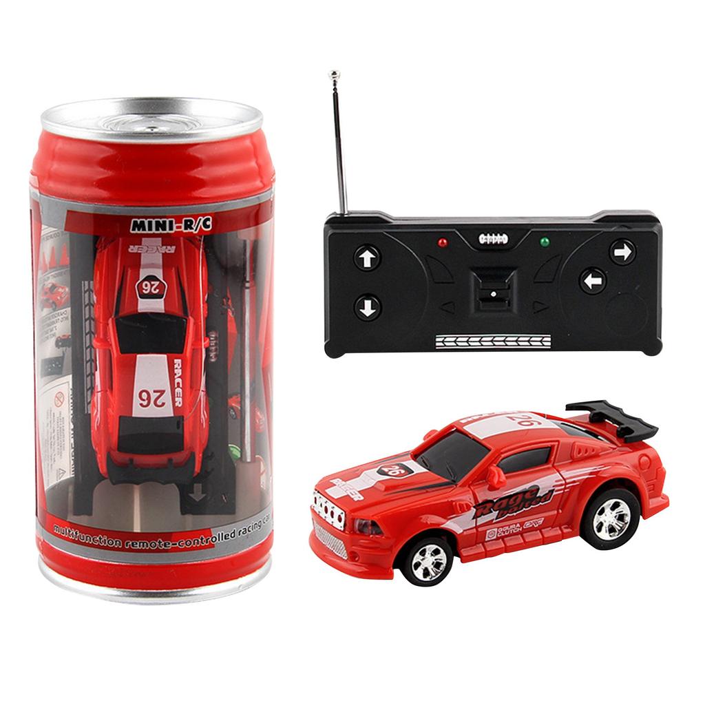 Маленький радиоуправляемый автомобиль, микро-автомобиль с блокировщиками, дизайн банок, креативное моделирование гоночных автомобилей, игрушечный автомобиль с дистанционным управлением для детей на день рождения