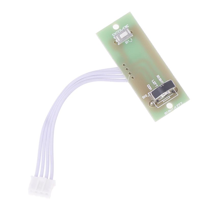 Spektrum Dx6I роликовый переключатель пластина прокрутки платы датчика Pcb W разъем провода серебристая пластиковая часть для передатчика Hobbyking Orx T-Six