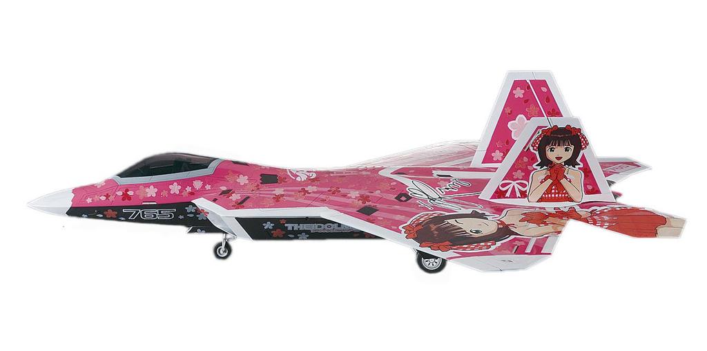 Hasegawa Raptor THE Haruka Amami SP271 F-22 IDOLM@STER 1/48