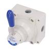 Pneumatic Hand Valve 3 Position 4 Way Aluminum Alloy Rotary Lever Air Flow Control Valves4HV430?20