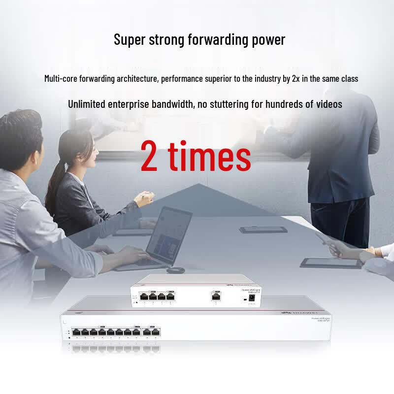 Huawei S380-S8P2T Enterprise Gigabit Gateway Router & 8-Port PoE Switch (CN version)