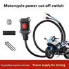 Interrupteur De Déconnexion De Batterie De Moto, Kit D'isolateur De Batterie, Interrupteur De Coupure 12V Étanche Pour Moto Robuste