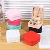 Packaging Box Velvet Jewelry Box Necklace Ring Earrings Organizer Holder  Household