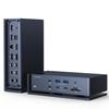 Совместимость с iVANKY FusionDock Max 1 Thunderbolt Quad Monitor Docking 40Gbps Dock для MacBook 2HDMI 96W 10Gbps и 4, 20-в-1 6K@60Hz Station,