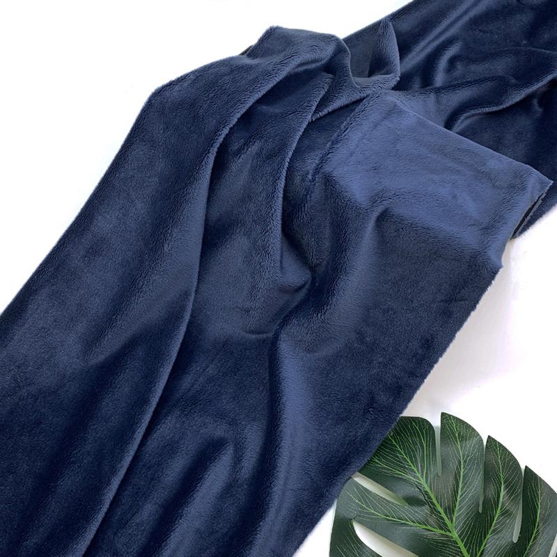 45x50 см удобная и мягкая ткань с ворсом 3 мм из полиэстера с кристаллами, супермягкая плюшевая ткань для шитья кукол