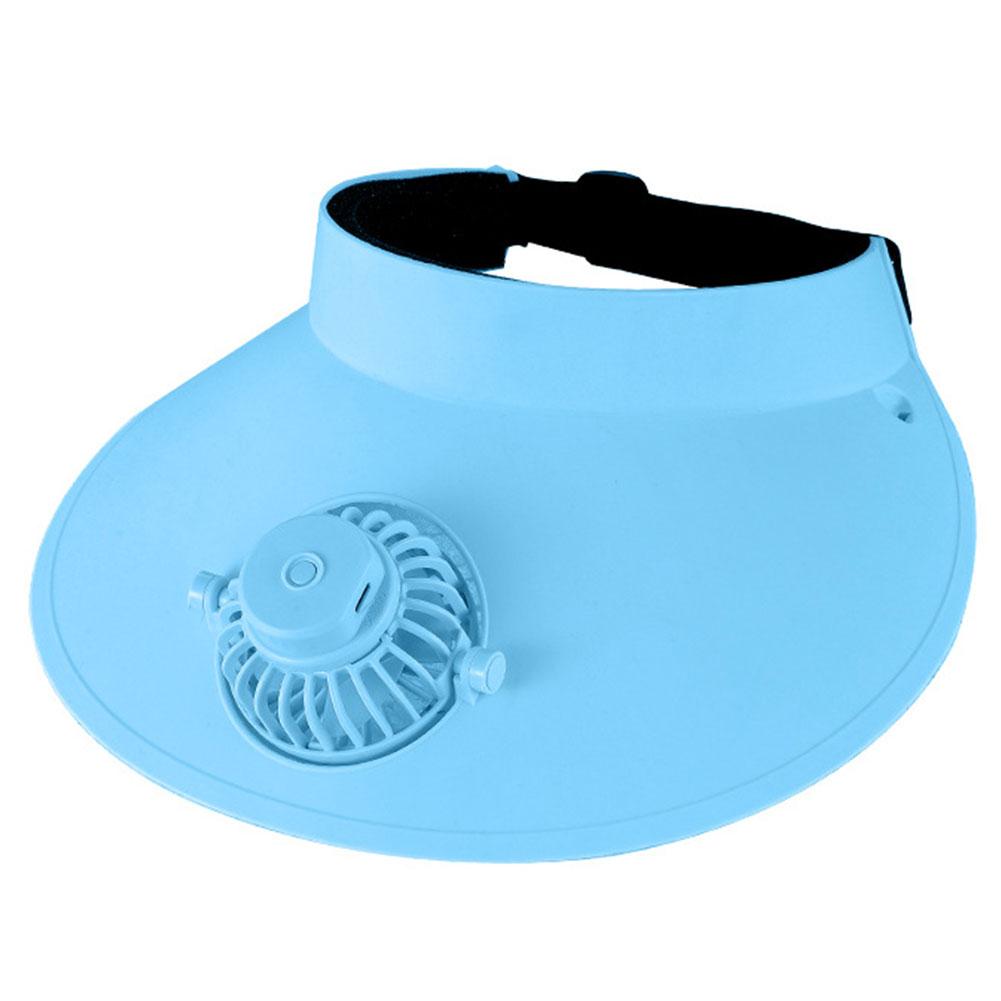 Sun Visor Hat with Fan Three Temp Settings Summer Sun Hats Empty Top Cap for Women for Sun Protection and Outdoor