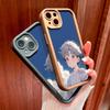 Для OPPO A38 A18 A57s A57 A60 Reno11 F Reno12 FS Moto G10 G20 G30 G22 Realme C53 C63 Милый мальчик рисунок мультфильм мягкий полный защитный чехол для камеры